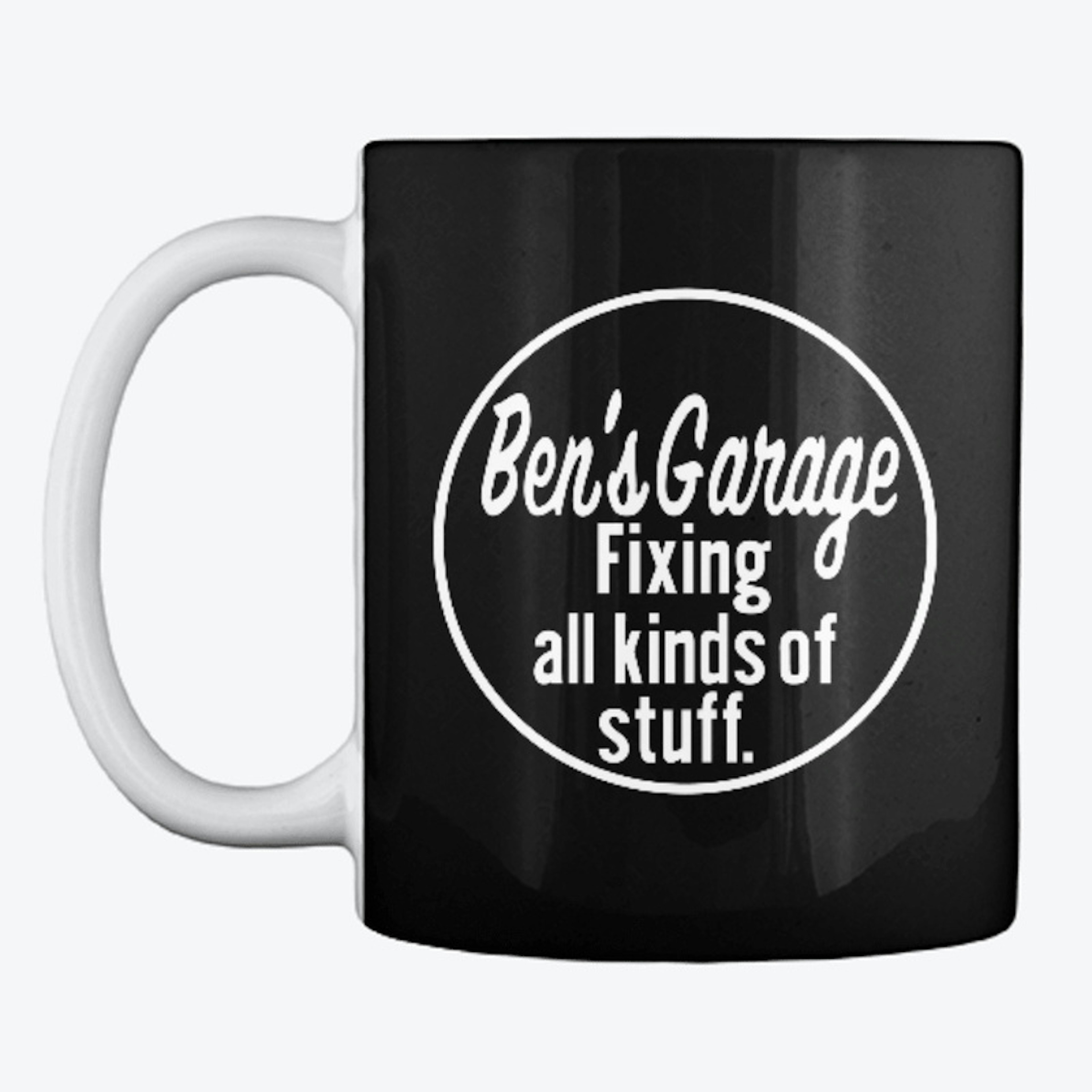 Ben's Garage mug.